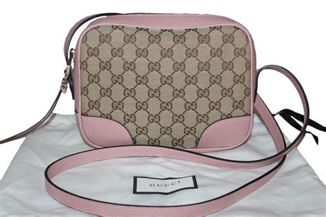 gucci crossbody baby pink|authentic Gucci crossbody bag.